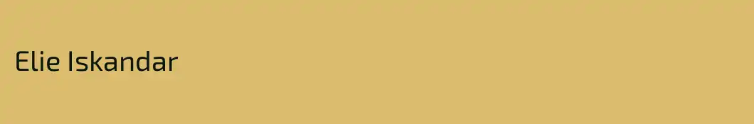 Elie Iskandar